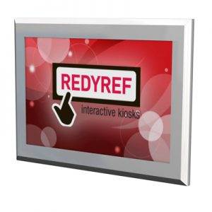 matrix recessed digital directory kiosk