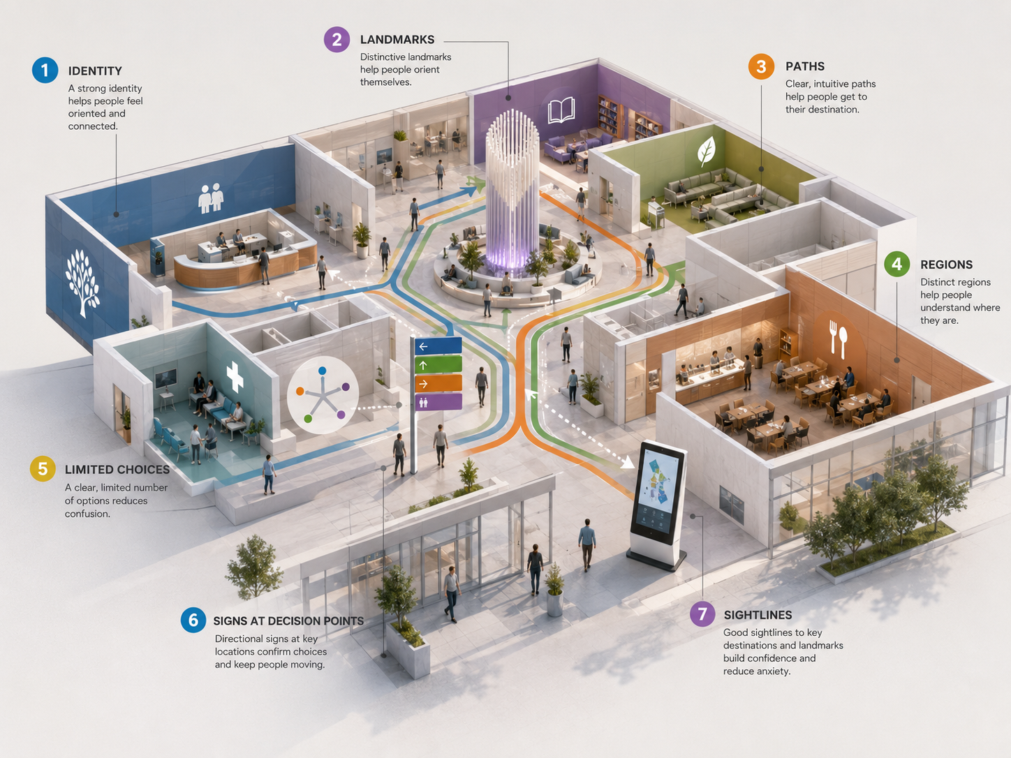 high level wayfinding visual