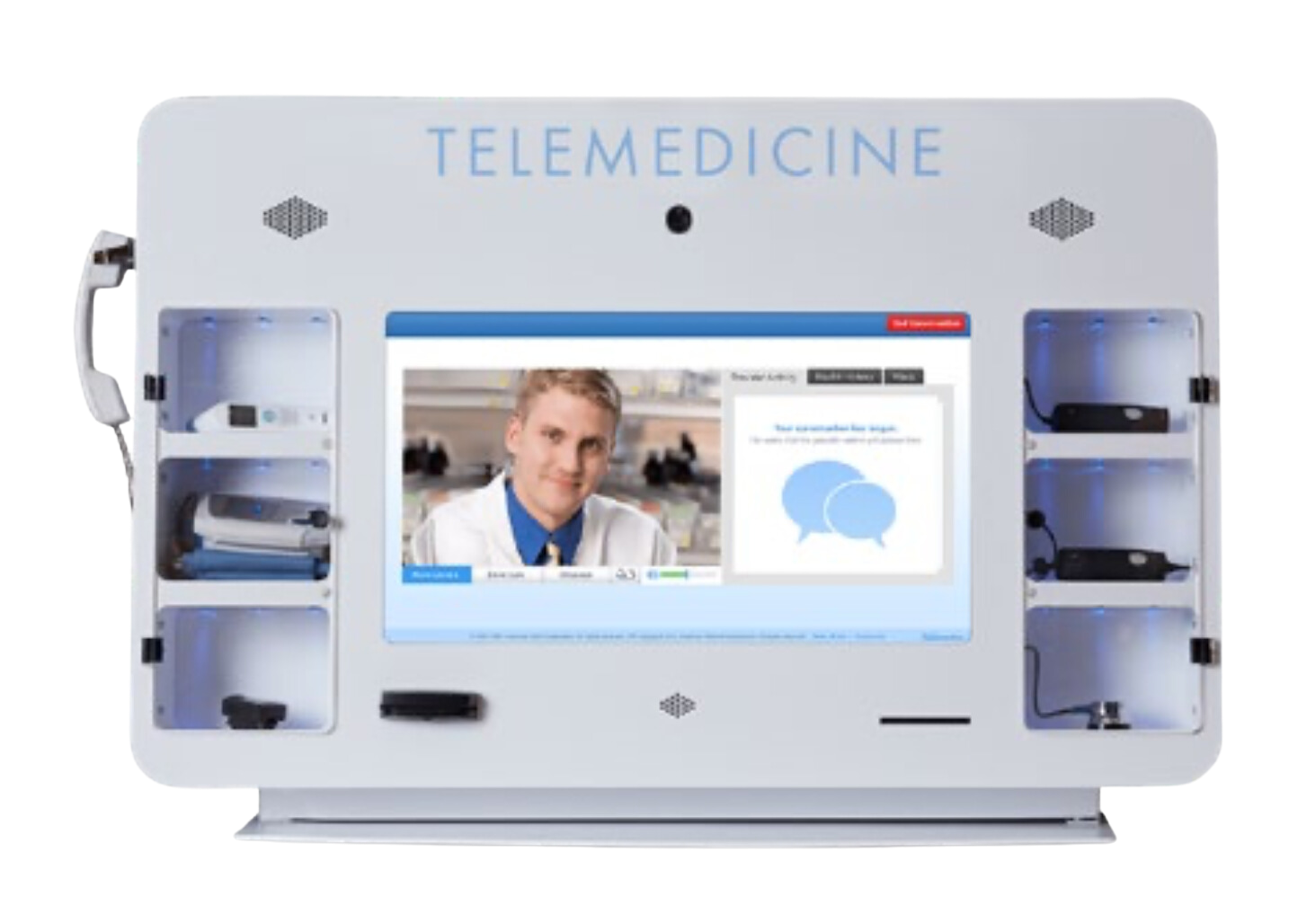 telemedicine and telehealth kiosk