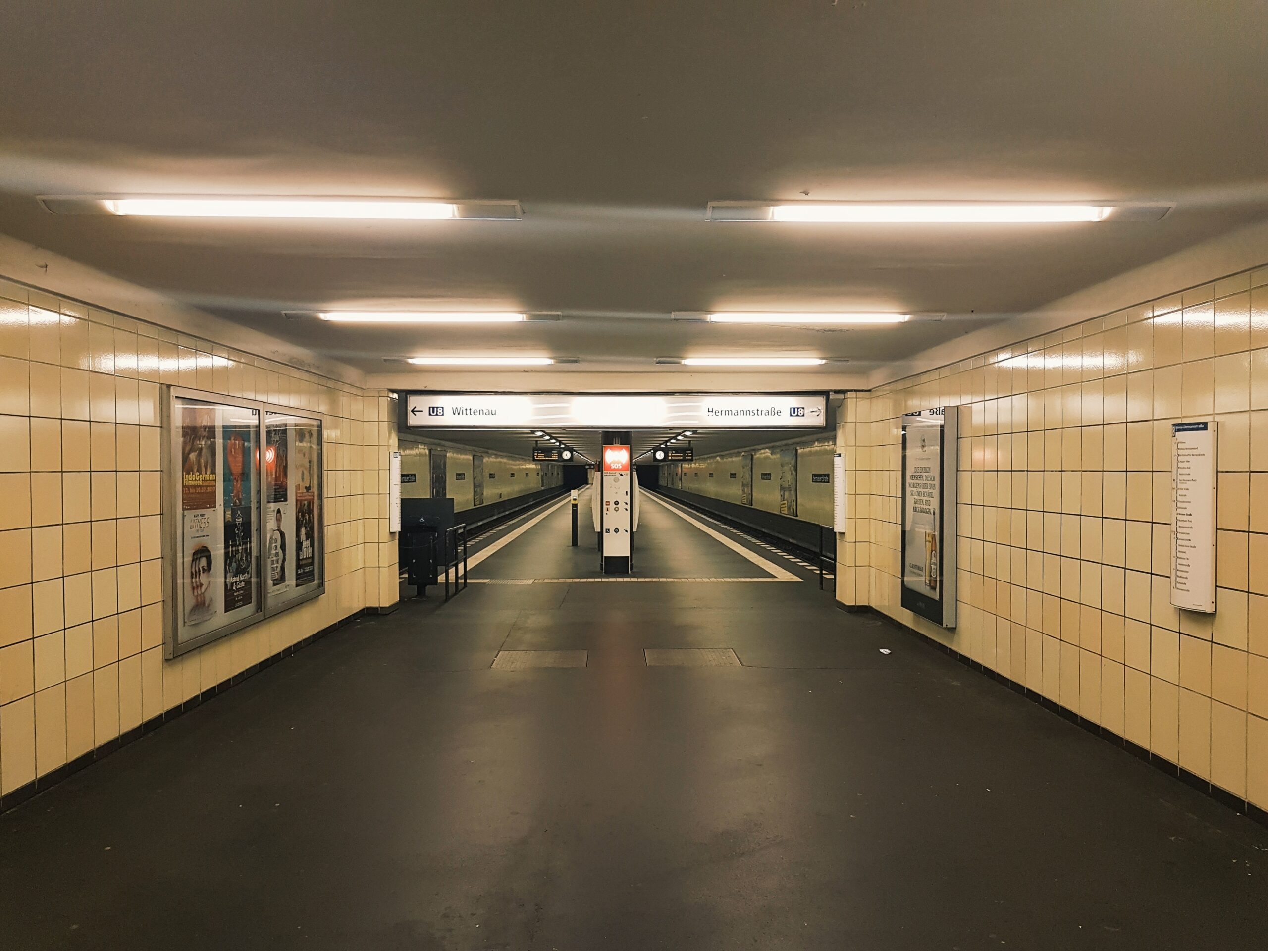 interior subway station