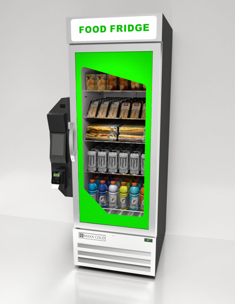 fresh food rfid refrigerated smart kiosk
