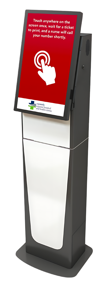 hoback lite check-in and queuing kiosk