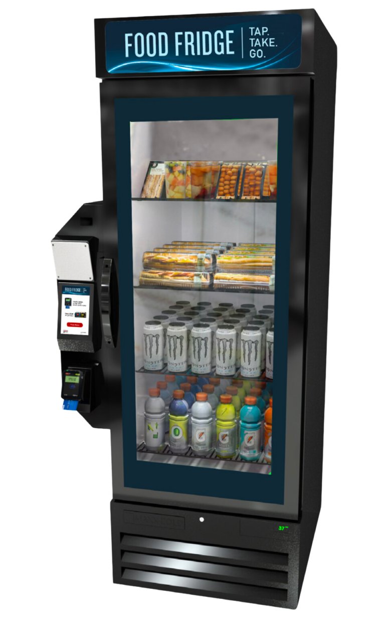 Smart RFID Food Fridge Vending Machine Kiosk