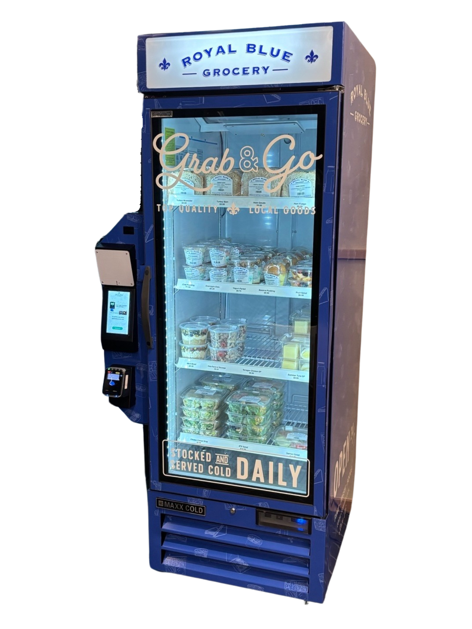 fresh food vending machine and micromarket