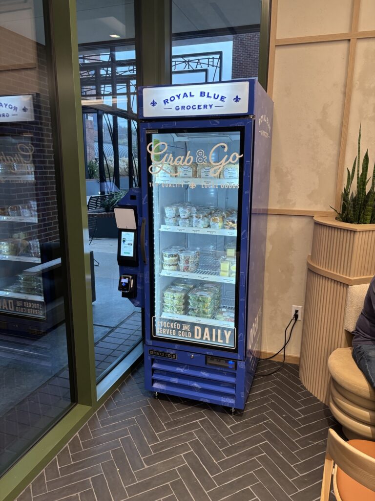 RFID food fridge installation