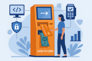 cash to card and reverse atm implementation