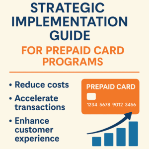 prepaid card program strategic implementation guide