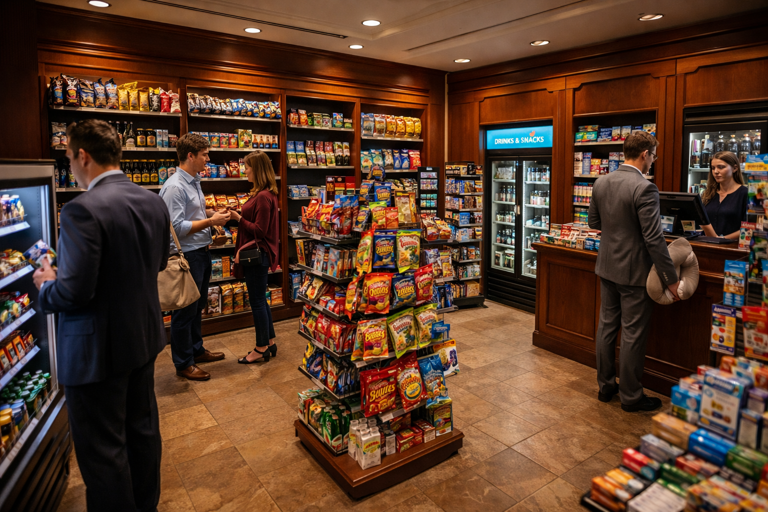 hotel convenience store
