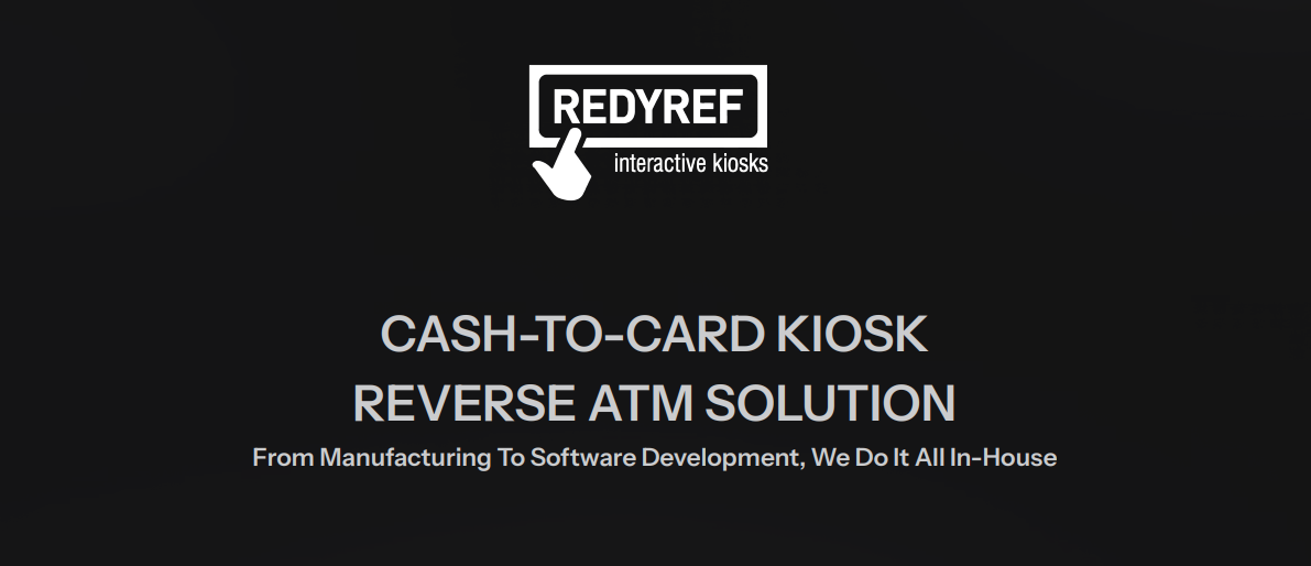 Cash to Card Reverse ATM Overview by REDYREF